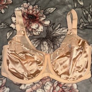 Elomi Satin Bra in light beige